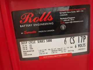 8 Baterías solares usadas