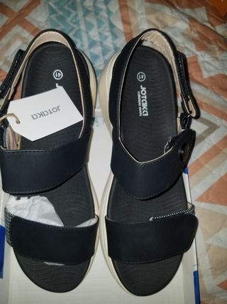 Sandalias JOTAKA mujer negras