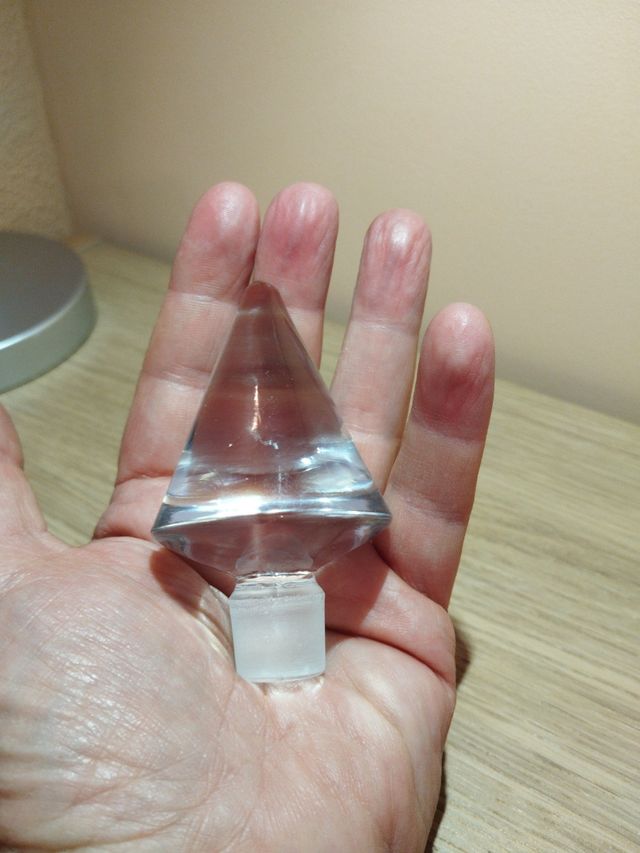 Tappi in vetro vintage. 3 pezzi