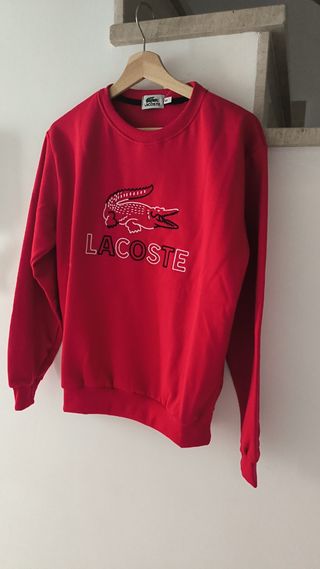 Sudadera Lacoste roja