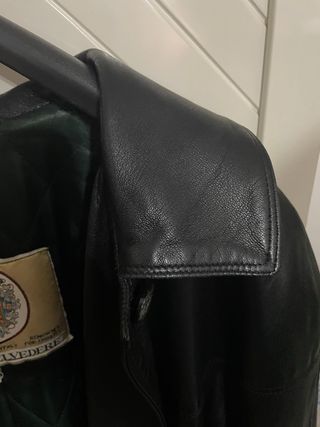 Cappotto Pelle Forte Belvedere Tg M