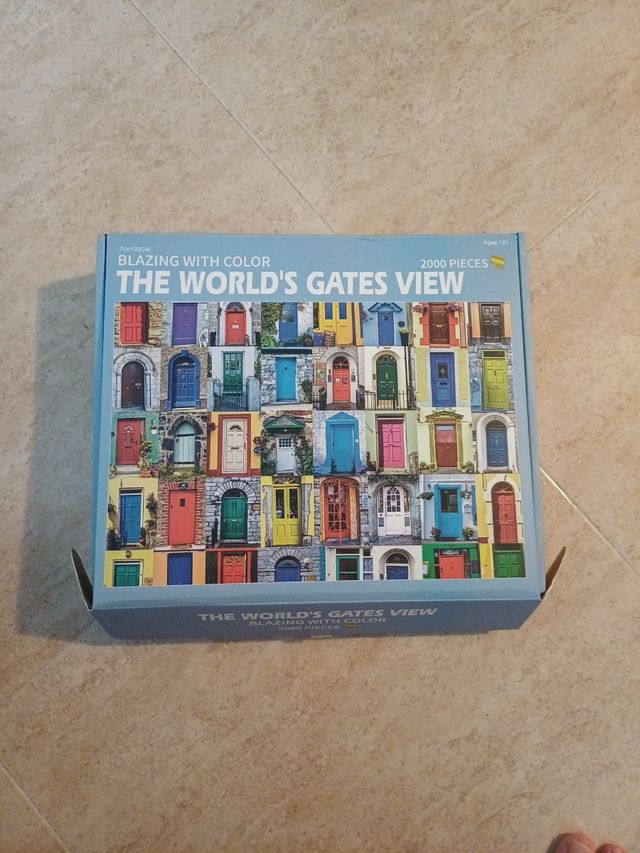 Puzzle 2000 piezas - Puertas del Mundo