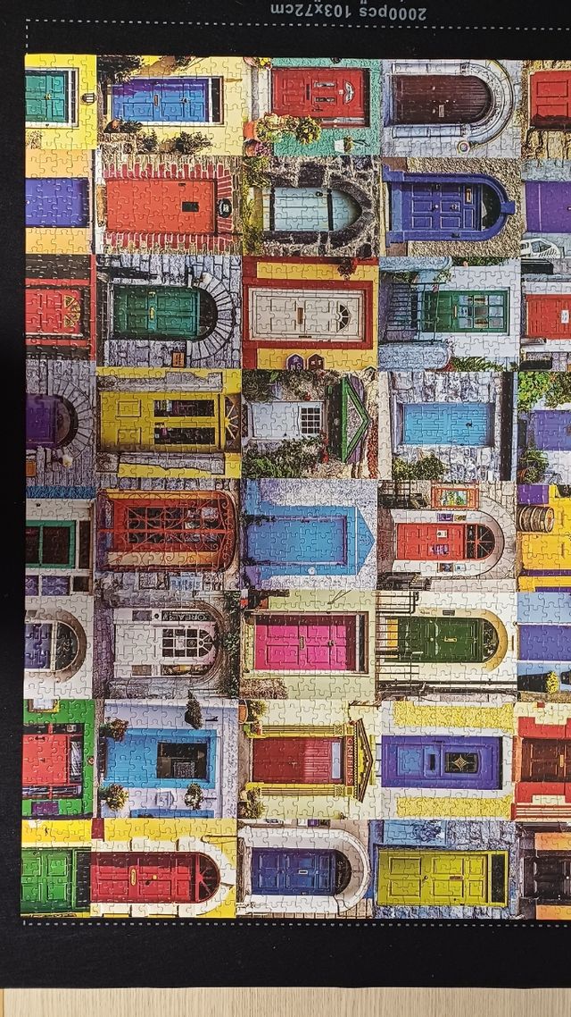 Puzzle 2000 piezas - Puertas del Mundo