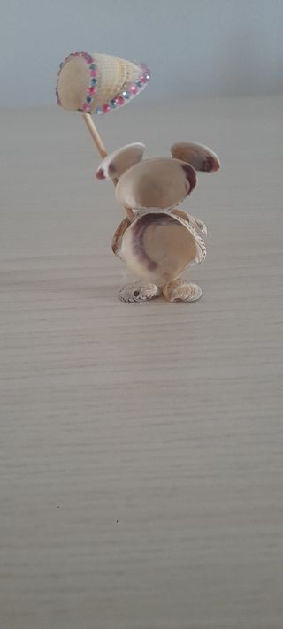 Orsetto conchiglie handmade