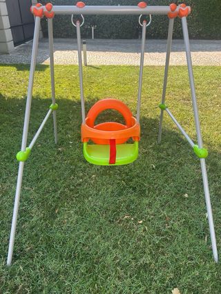 Altalena metallo bimbi 6+ mesi