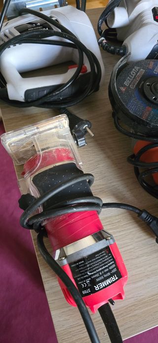 6 Herramientas eléctricas usadas 1 vez 