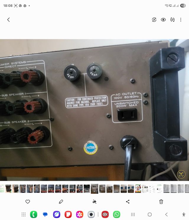 MARANTZ SM 1000 - Etapa potencia vintage gama tope