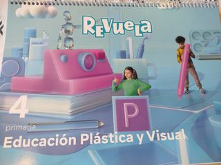 Libro nyevo.Plástica.4 Prim.Revuela.SM
