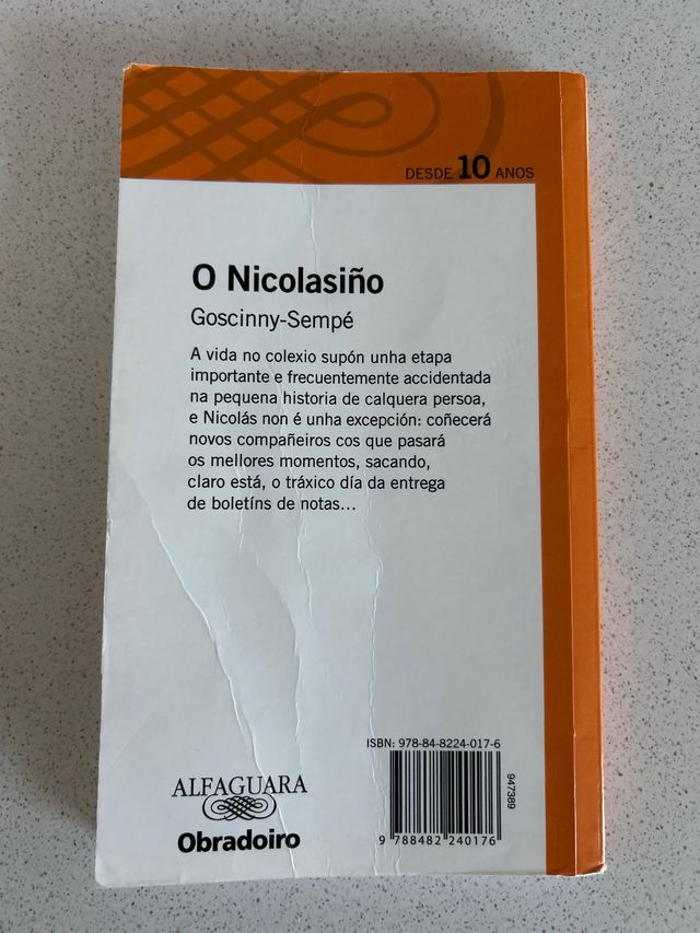 O NICOLASIÑO - OBRADOIRO (Galician Edition)