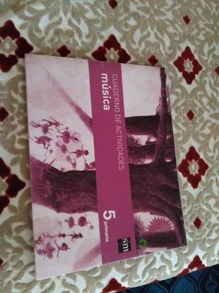 Cuaderno de música. 5 Primaria. Savia