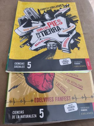Libro ciencias sociales y c .naturales 5° primaria