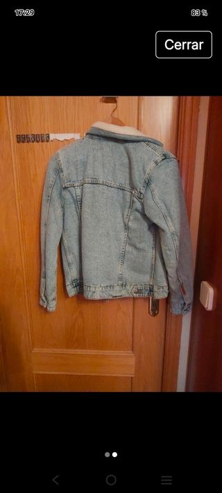 Cazadora vaquera borreguillo