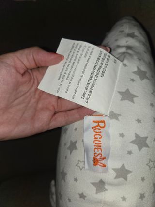 Cojín lactancia bebé - estrellas