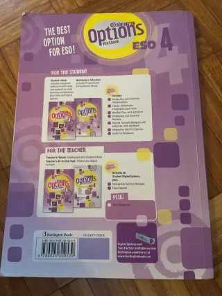 Burlington options 4ESO workbook 