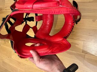 Casco boxeo Charlie - Rojo