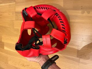 Casco boxeo Charlie - Rojo