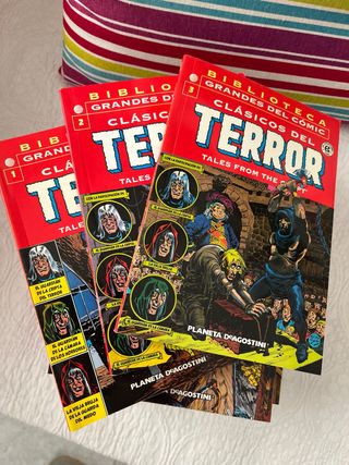 lote colección comics clasicos del terror 