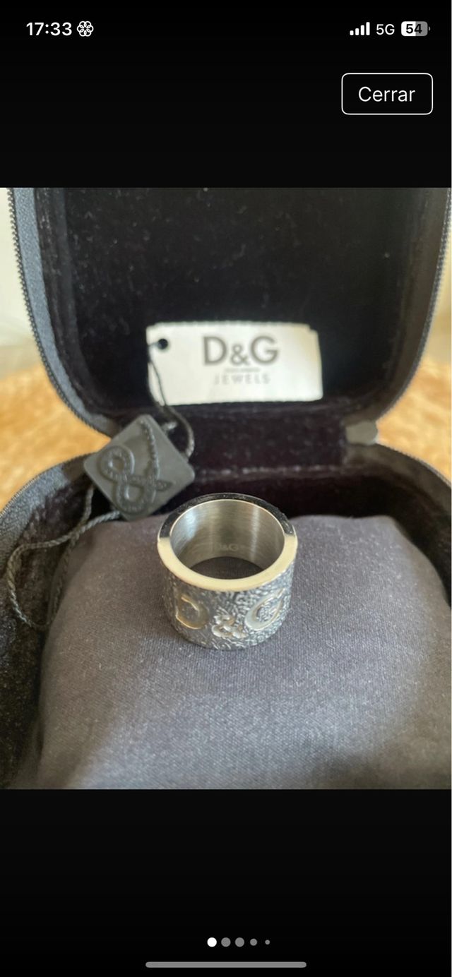 Anillo Dolce & Gabbana Acero