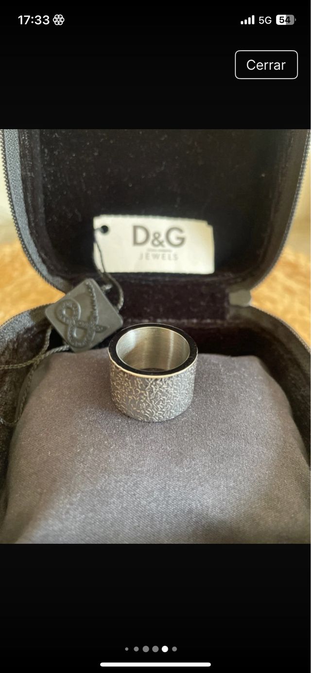 Anillo Dolce & Gabbana Acero