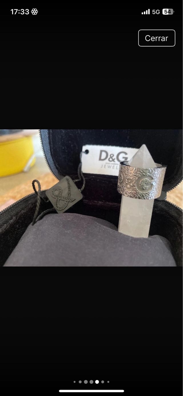 Anillo Dolce & Gabbana Acero