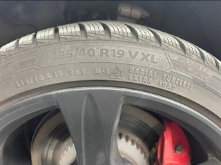 Llantas Ronal 19" con neumáticos invierno