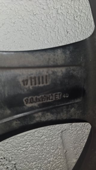 Llantas Ronal 19" con neumáticos invierno