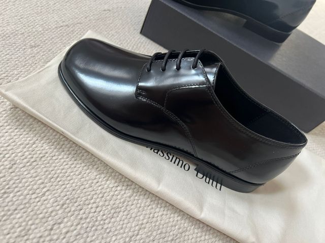 Zapatos Massimo Dutti piel negra