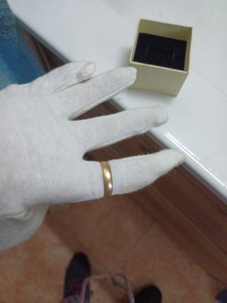 Alianza oro 18k