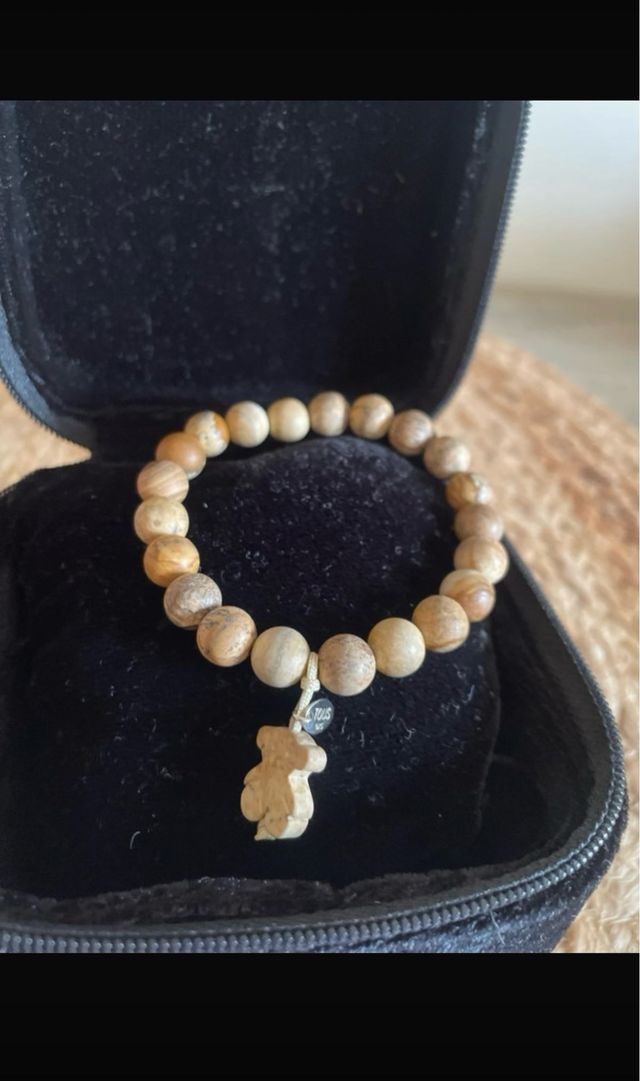 Pulsera TOUS marrón beige