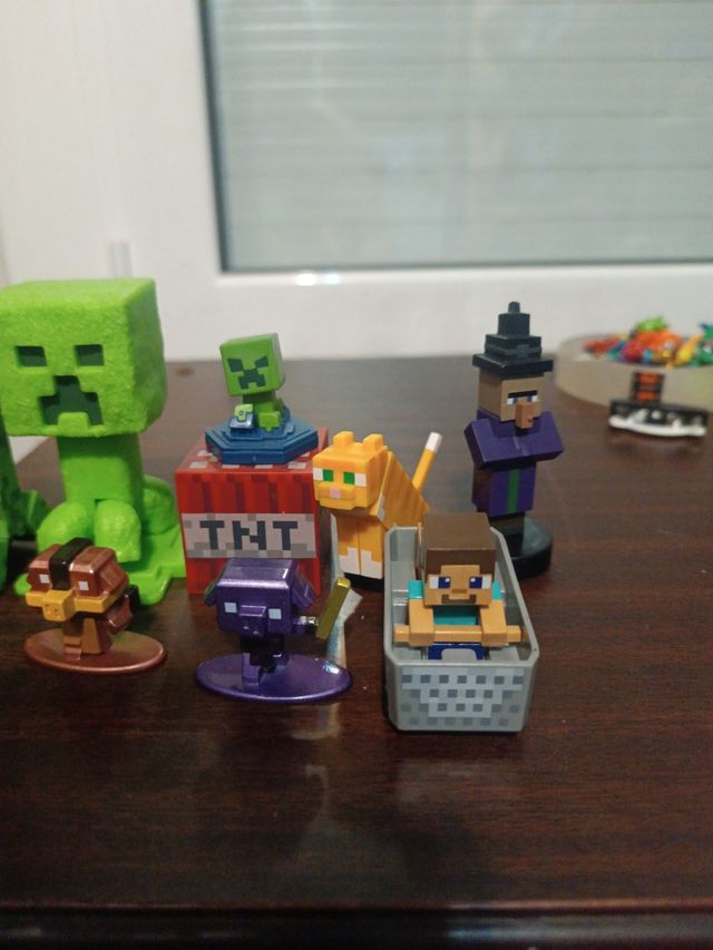 Figuras Minecraft - 10 figuras