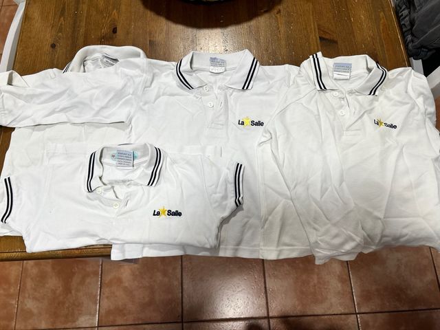 Polos La Salle - 4 unidades