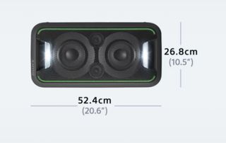 Altavoz Sony GTK-XB5 Rojo