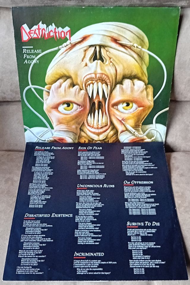DESTRUCTION Release From Agony LP