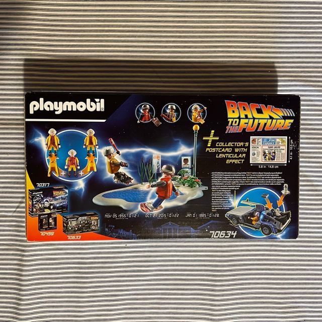 2 Pack Playmobil Regreso al Futuro