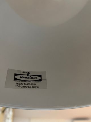 URGE! Lámpara pie madera Negra - Ineslam