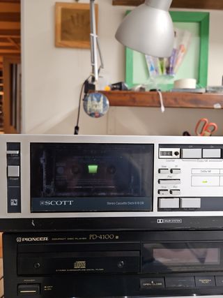 Stereo Cassette Scott 619 DB: Vintage