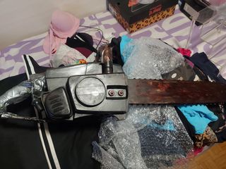 Máscara de látex ( leatherface)
Matanza de texas 