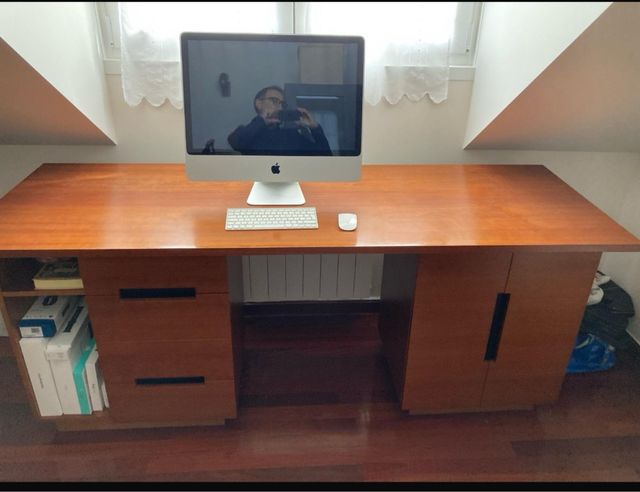 Escritorio madera cerezo maciza