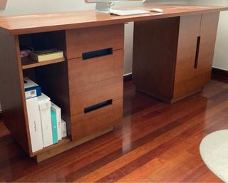 Escritorio madera cerezo maciza