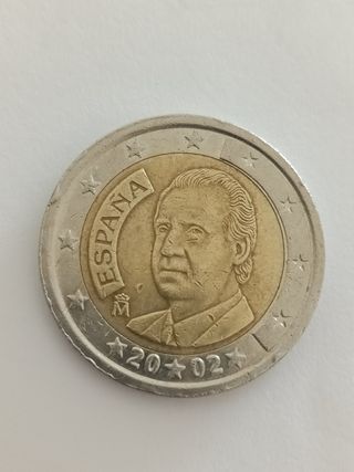 Moneda 2€ España 2002 J. Carlos