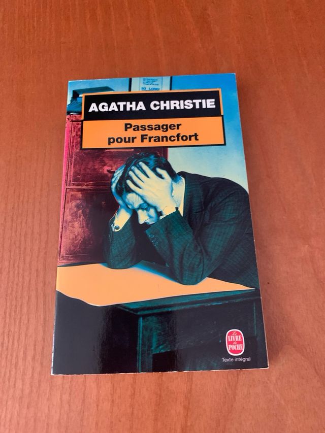 Lote de 5 novelas de Agatha Christie en francés