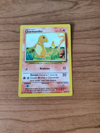 Carta Pokémon Charmamder 46/102 base set 