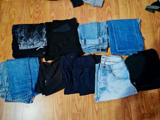 Pantaloni jeans usati - 9 pezzi VISTO E PIACIUTO