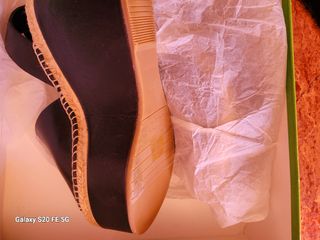 Sandalias cuña negras