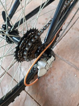 Bicicleta WOLFBIKE montaña Negra