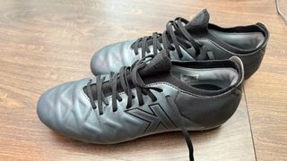 Botas fútbol piel natural solo dos usos