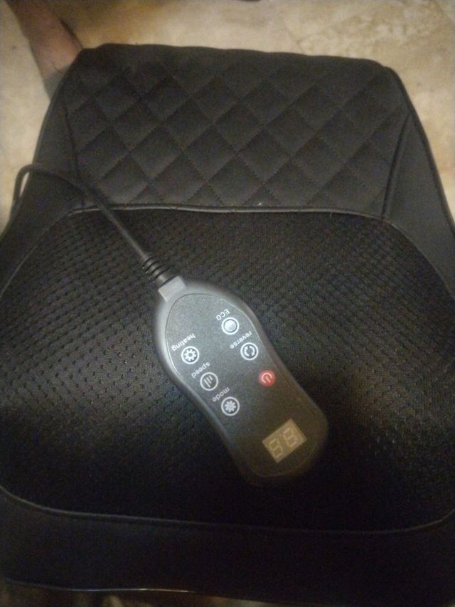 Masajeador espalda con calor