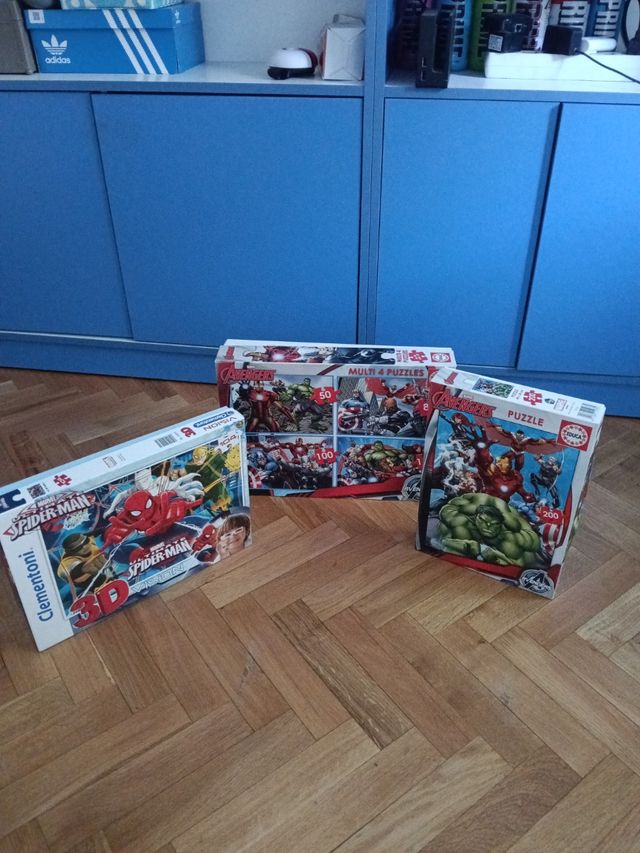 3 Puzzles Marvel Avengers