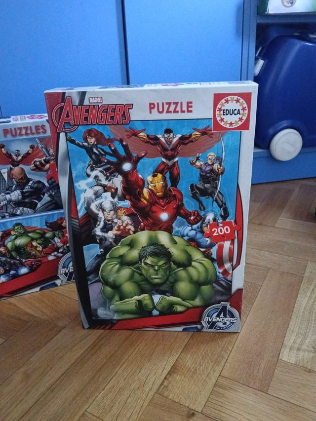 3 Puzzles Marvel Avengers