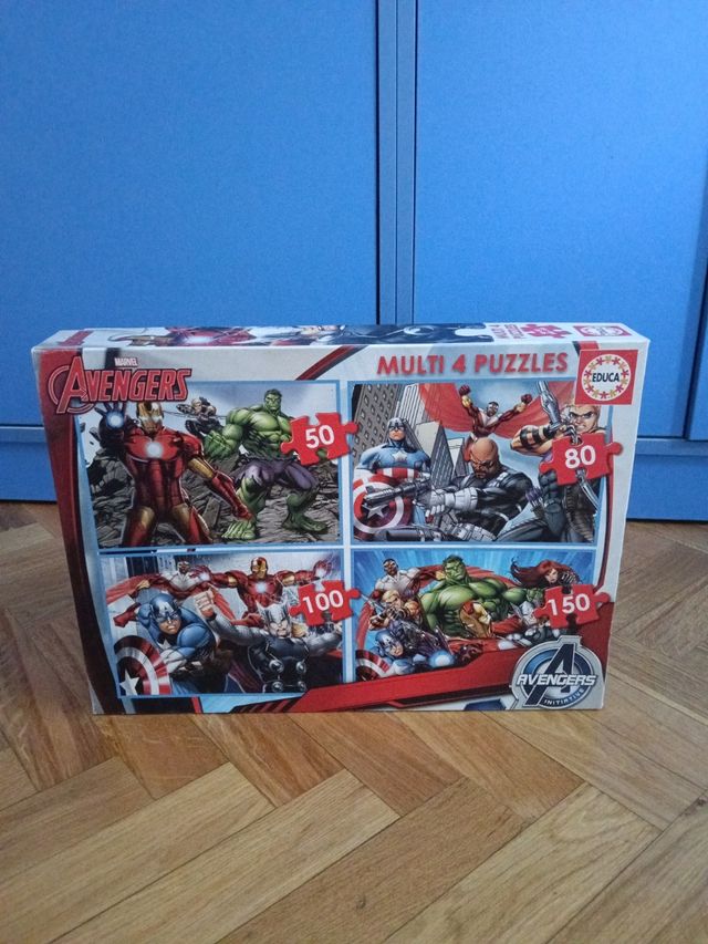 3 Puzzles Marvel Avengers